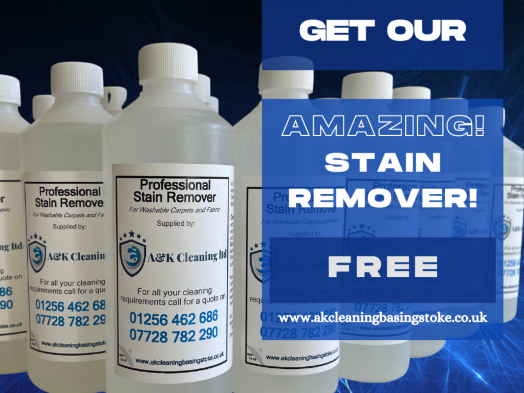 Free Stain Remover from A & K Carpet Cleaning